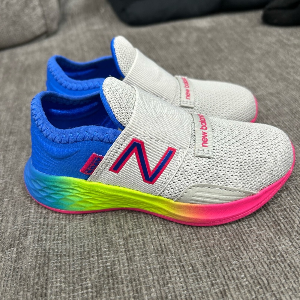 New Balance kids fresh foam roav slip on running shoes